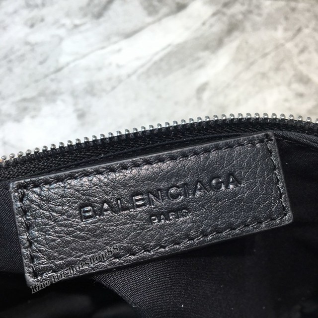 Balenciaga專櫃爆款男士手拿包 巴黎世家小號荔枝皮手包 fyj1159